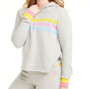 Soul Cycle x Sundry Crop Pullover Hoodie size Large